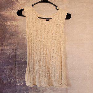 Resource Knitted Sweater/Vest Light Tan Size Medium